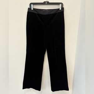 Linda Allard Ellen Tracy Black Velvet Women's Slacks